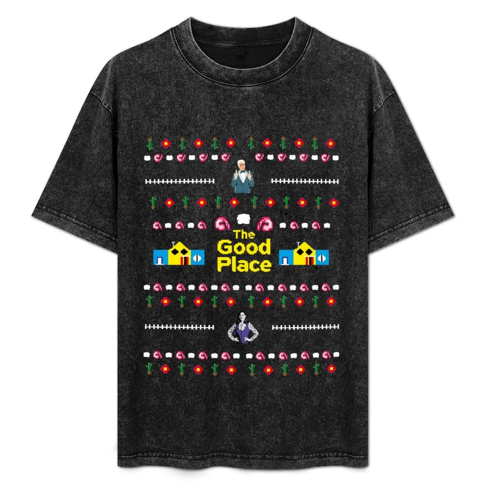 

the good place - ugly (christmas) sweater thingy T-Shirt basketball graphic tees vintage t shirts men t shirts high quality