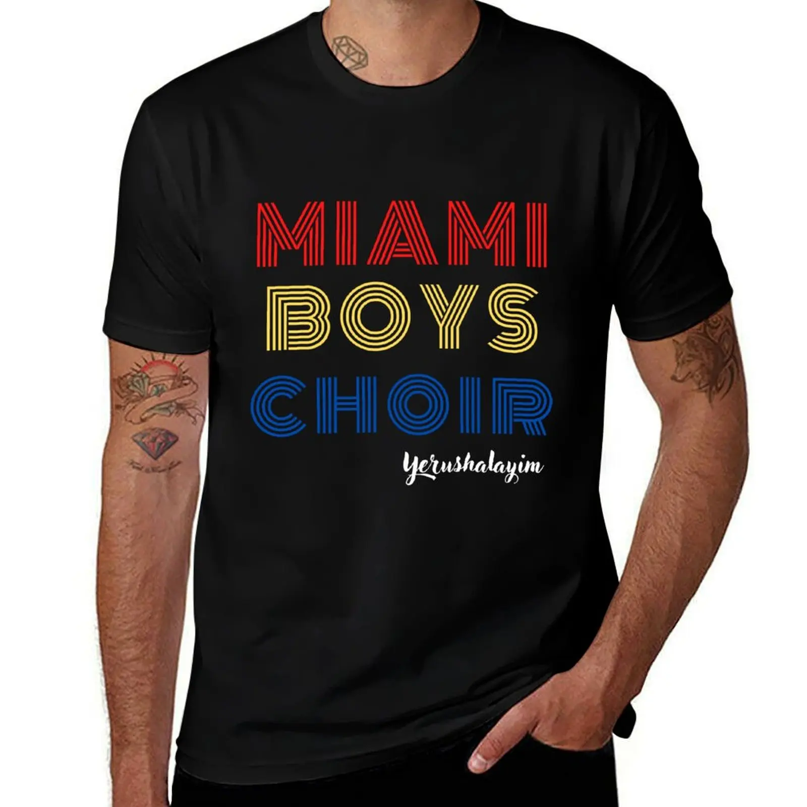 

Maimi Boys Choir - Yerushalaim T-Shirt Festival Short Sleeve T-Shirt