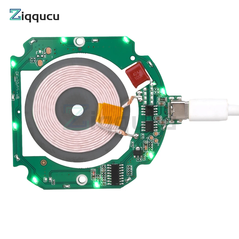 10-15W high-power PCBA fast charging wireless charger transmitter module 5V 9V 12V