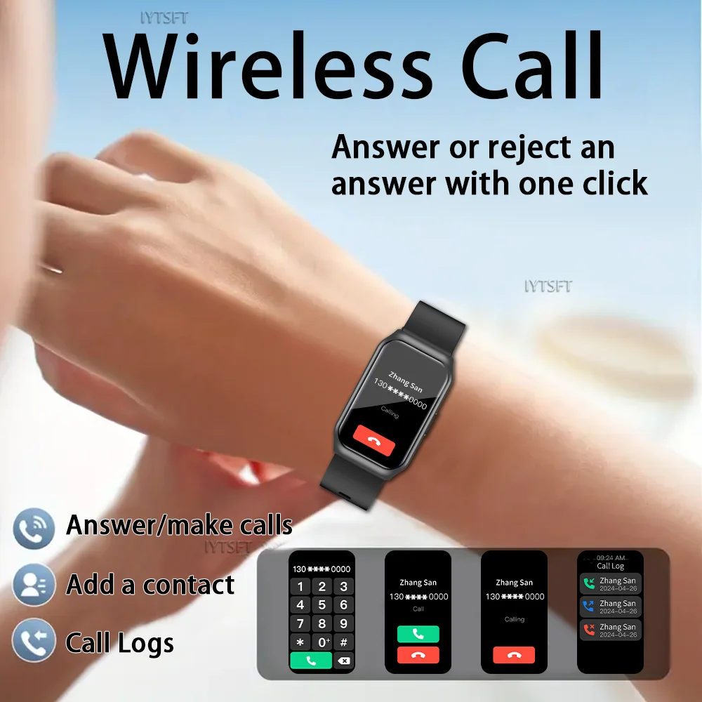 LAXASFIT 2025 New Smart Watch Women's Bluetooth Calling Multifunctional Watch Sports Bracelet Men's Sports Smartwatch