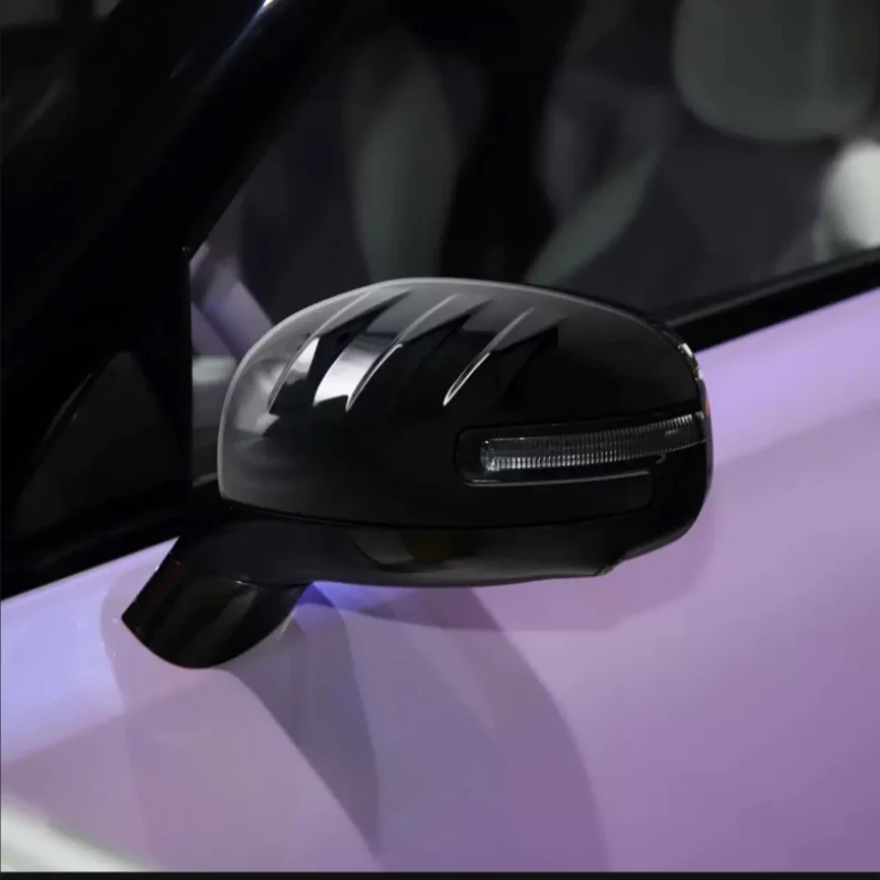 

For Dongfeng Nammi 01 2024-2026 ABS Side Door Rearview Mirrors Decoration Cover Trim ABS 2pcs Car Exterior Accessories