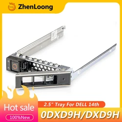 NEW 0DXD9H For DELL Server R760 R750 R740 R640 R940 T350 R540 R240 14G 15G 16G 2.5'' SAS SATA HDD Caddy Tray Bracket DXD9H