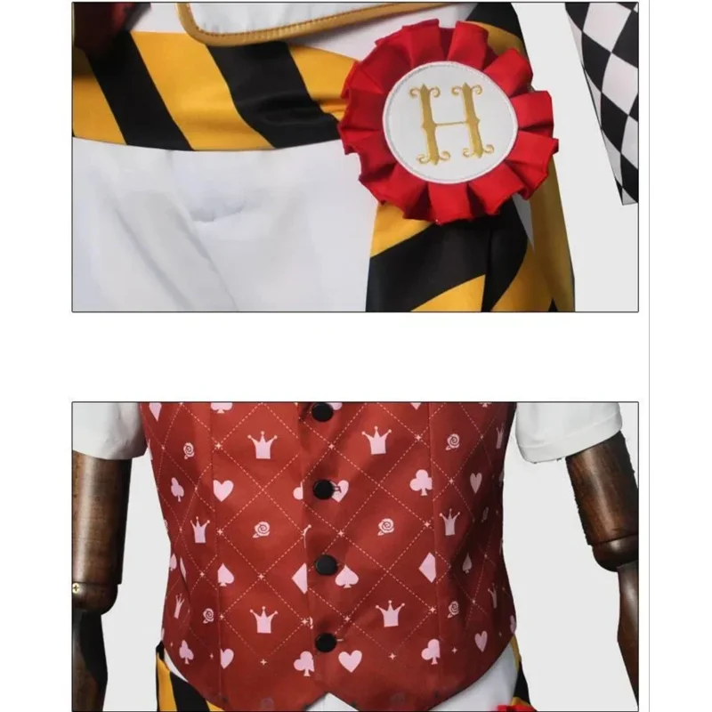 

ss13Game Twisted-Wonderland HEARTSLABYUL Ace Униформа Косплей Костюм