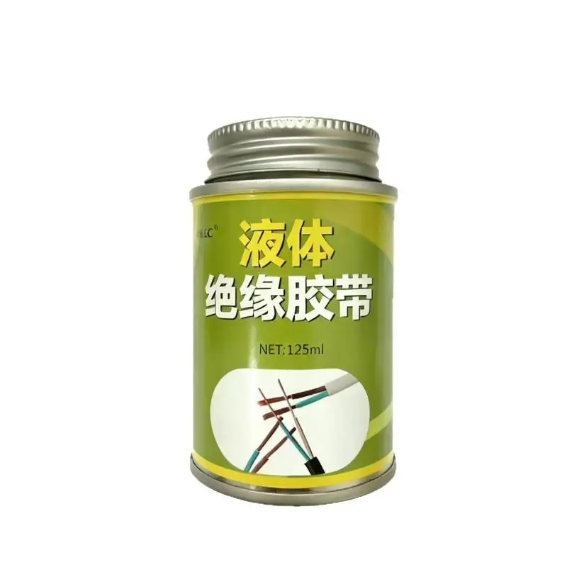 @*Liquid Electrical Tape Waterproof Rubber Adhesive 1Pcs 15-125ml UV Resistant for Outdoor Solar Wire Insulation