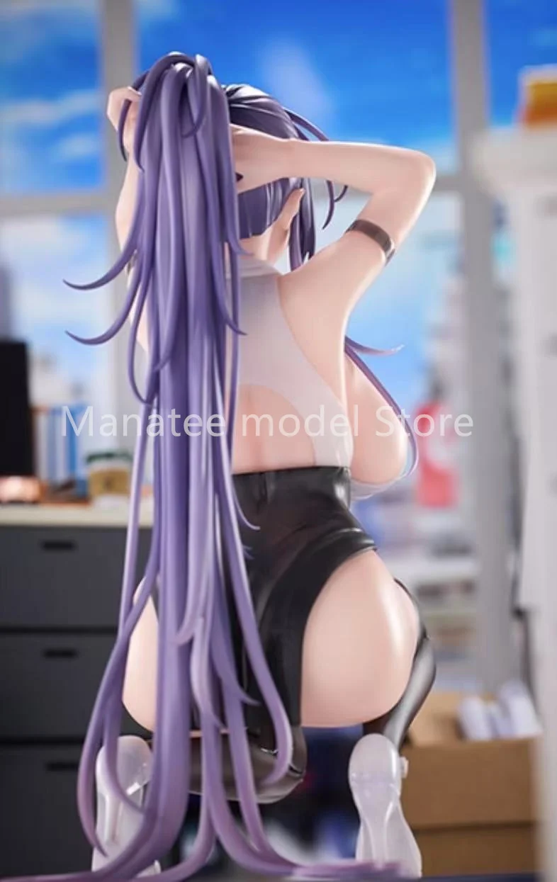 100% Oryginalna HOTVENUS Office Yuna-chan 1/6 Figurka Akcji PVC Model Anime Zabawki Kolekcjonerskie Lalka Prezent