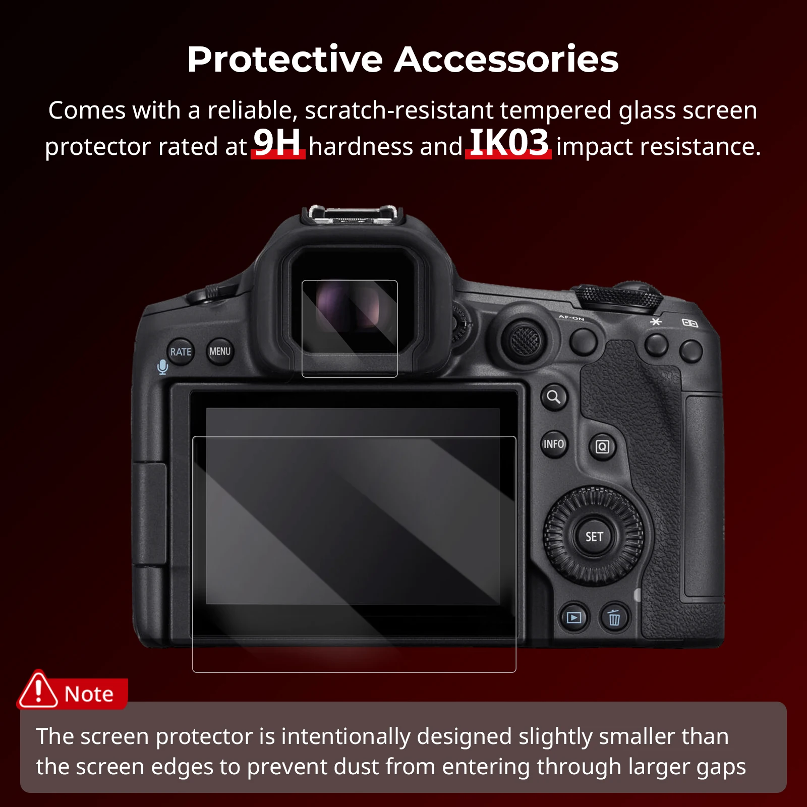 قفص SmallRig R5 II لقفص فيديو كاميرا Canon EOS R5 Mark II مصنوع من خليط معدني مع حامل حذاء بارد، 1/4 بوصة - 20 و3/8 بوصة - 16 فتحة، لوحة أركا