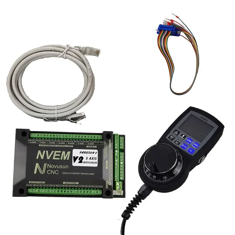 モーションコントローラーシステム,nvem,nvum,v2.1,nvmpg,デジタルディスプレイ,ハンドホイール,mach3,cnc,dc 75w,24v
