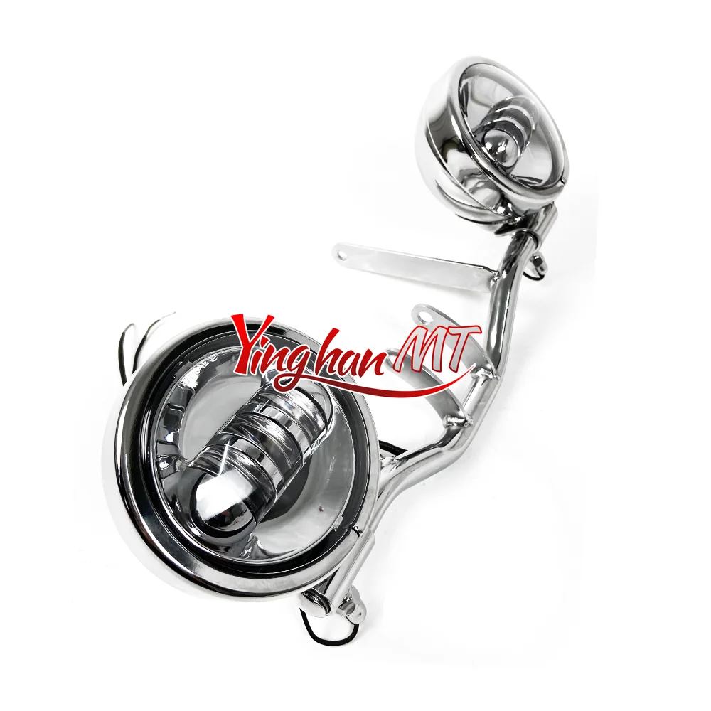 For Harley Softail Cross Bones Heritage Springer Classic FLSTS 1992-2011 Motorcycle led auxiliary lamp kit fog lamp kit suitable