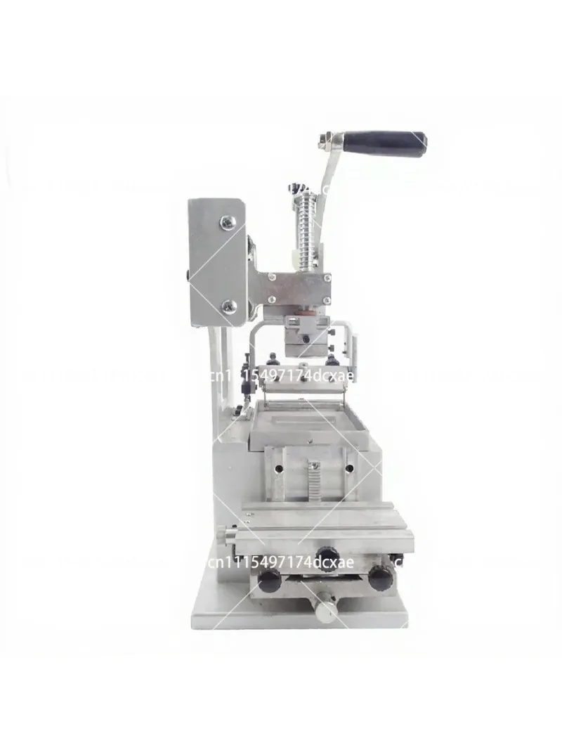 Manual Pad Printing Machine Single Color Logo Printer Equipment with Die Board Pad Head for DIY Stamping Design