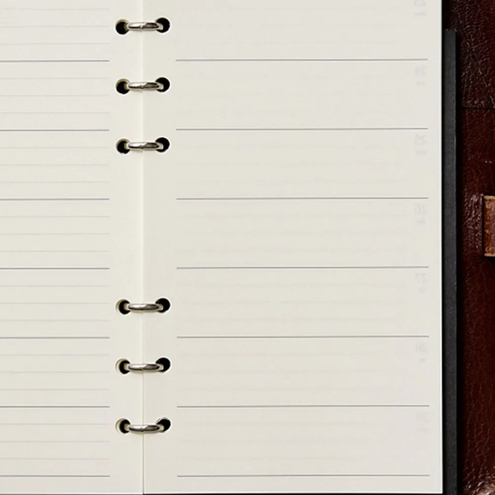 70Pcs Creative Metal Binder Rings Multifunctional Loose Leaf Binding Rings for Planners Notebooks Receipts DIY Scrapbooking