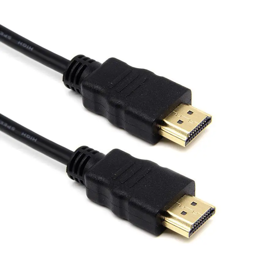 2.0V 19+1 Full Copper HD Video Cable Male to Male 4K Ultra HD High Speed Transmission Wire for Computer TV Monitor Projector