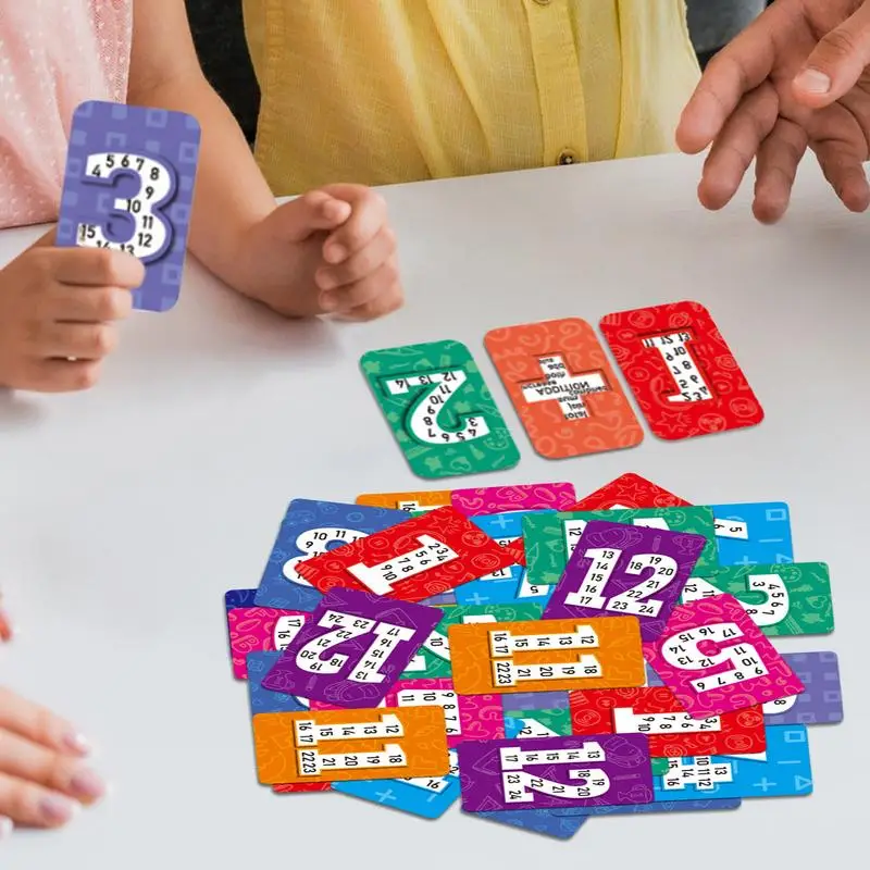 Cartes Flash de Maths pour Enfant, Jouet d'ApprentiCumbria Présвà la Maison