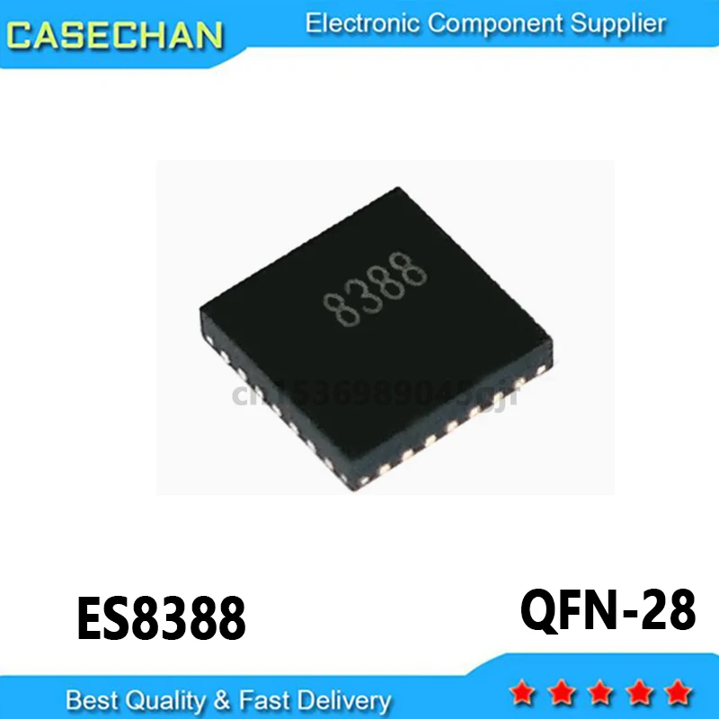 5 uds nuevo y original ES8388 QFN-28 100%