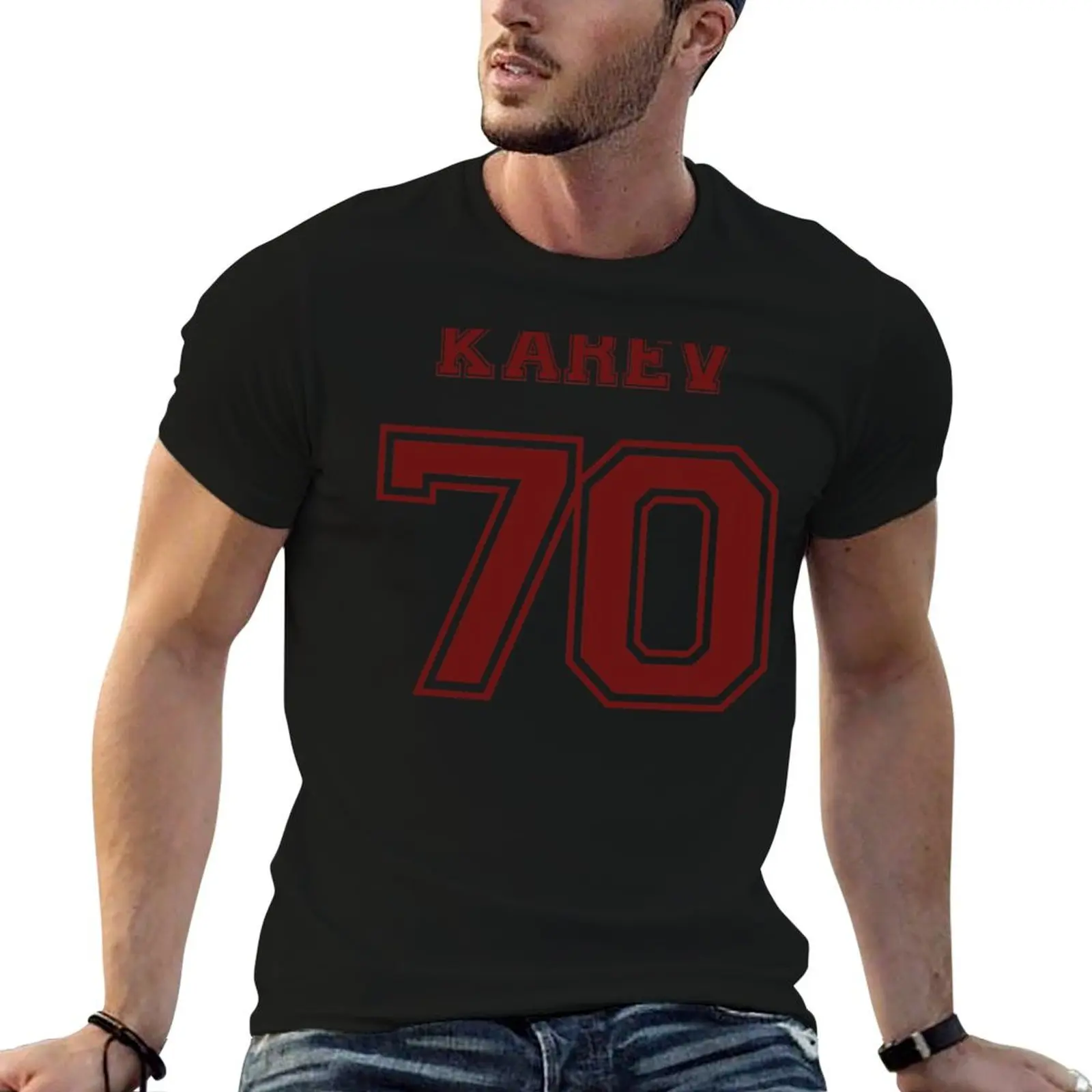 Alex Karev Jersey T-Shirt boys animal print quick drying graphic t shirts vintage t shirts designer t shirt men