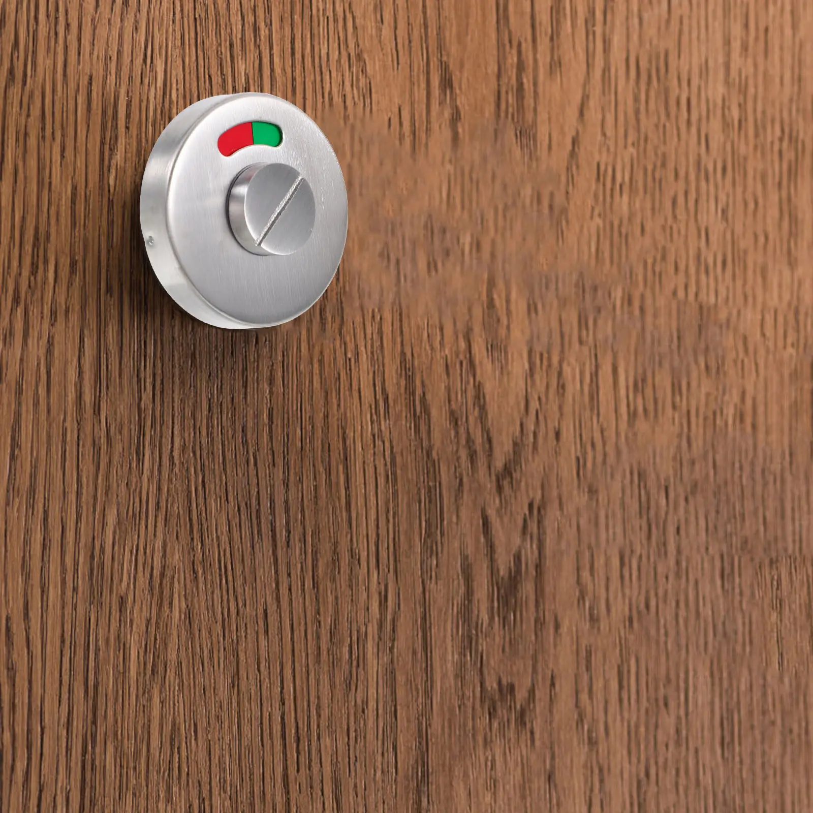 

Keyless Privacy Bolt Lock with Green Red Occupied Sign Indicator for Bathroom Rv Hotel Public Restroom Commercial Door Hardware