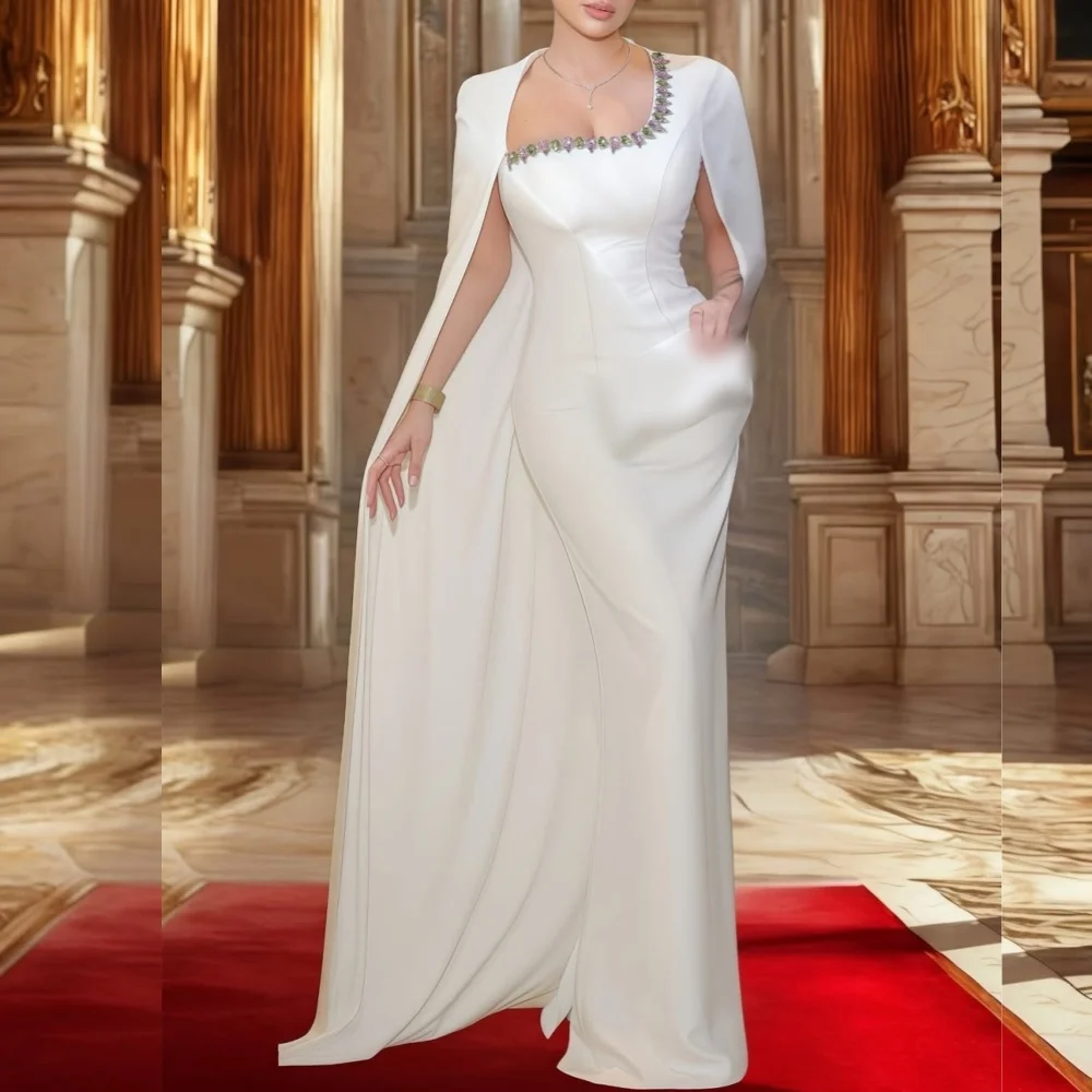 

Customized Temperament Chic Evening Dress Bespoke Occasion Mermaid Floor-length Elegant Party Wedding High Quality