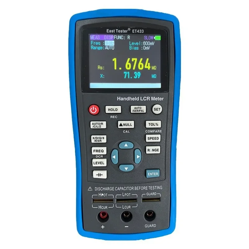 eries Handheld Digital Bridge Meter Multifunctional High Precision Capacitance Inductance Resistance Meter