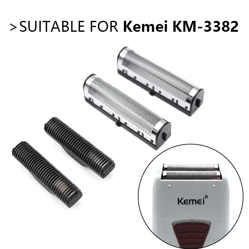 Ersatzklinge Original Professionelle Klingen Set Haarschneider Clipper Barber Schneiden Rasierzubehör für Kemei KM-3382