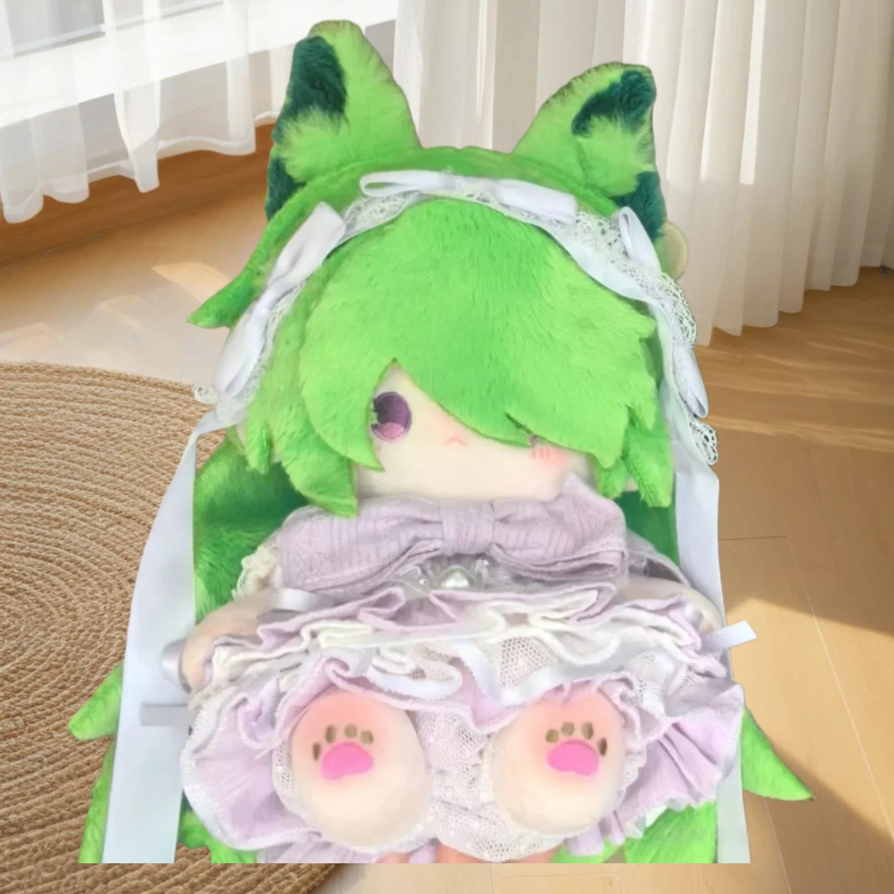 20CM AOTU Zuma.M Plush Toys Stuffed Cotton Doll Body Cartoon Game Peripherals Dress Up Pillow Figures Plush Birthday Gift