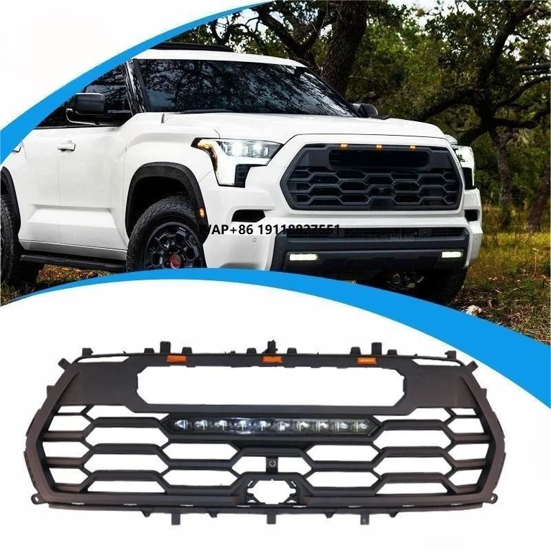 

Front Grille for Sequoia TRD PRO 2022 2023 Medium-Sized Mesh Grille