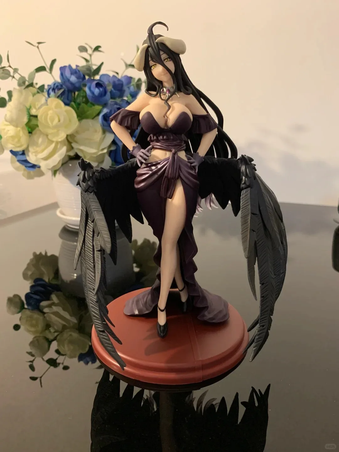 

In Stock Genuine Original Taito Overlord Albedo Black Dress Action Anime Figure Model Toys Collection Doll Gift