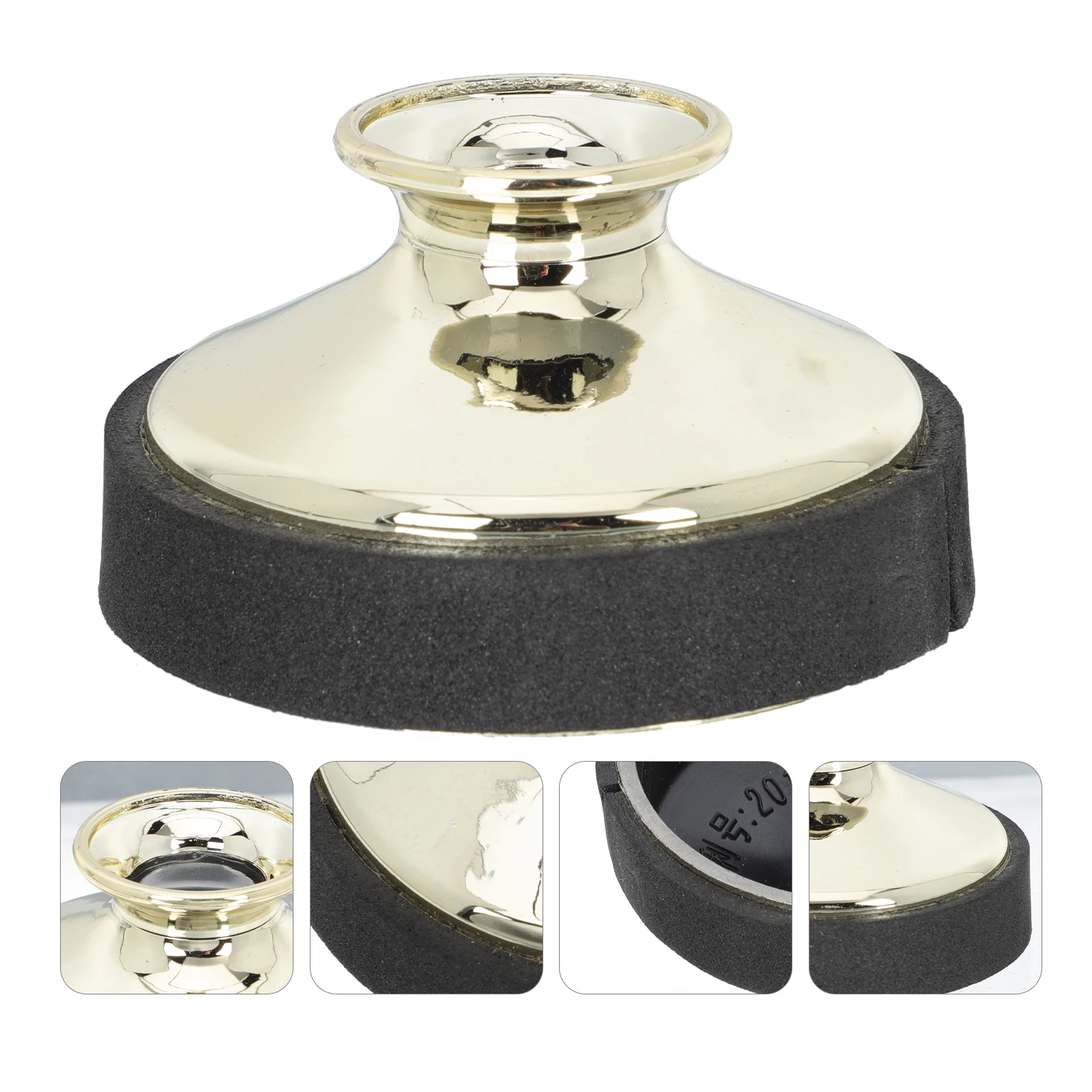 

Lightweight Plastic Alto Saxophone Mute Sound Dampener For Silent Practice Durable Compact Design Easy Install High Quality