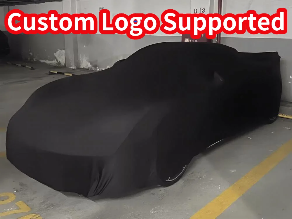 9YA Coupe Car Cover, Universal Spandex Fabric, Velvet Touch, Great Elasticity, Strong Stretch Outdoor Cover