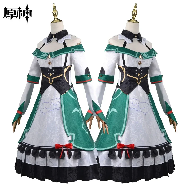 Ketheryne Cospaly Dresses Game Genshin Impact ketheryne Catherine Cosplay Costume donna Dress Halloween Carnival Party Clothing