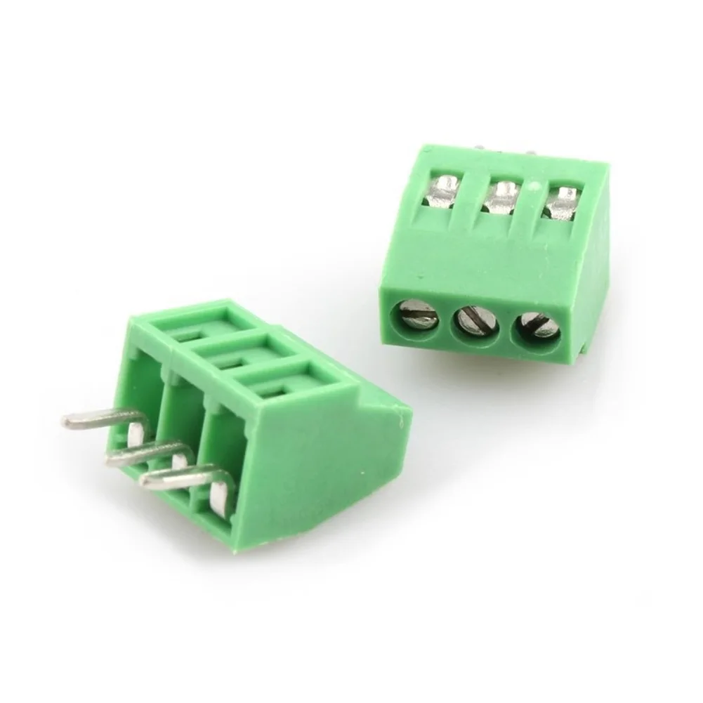 

50 шт. KF128 разъем для печатной платы 2,54 мм, винтовая клеммная колодка, клеммы для электронных устройств, простота установки