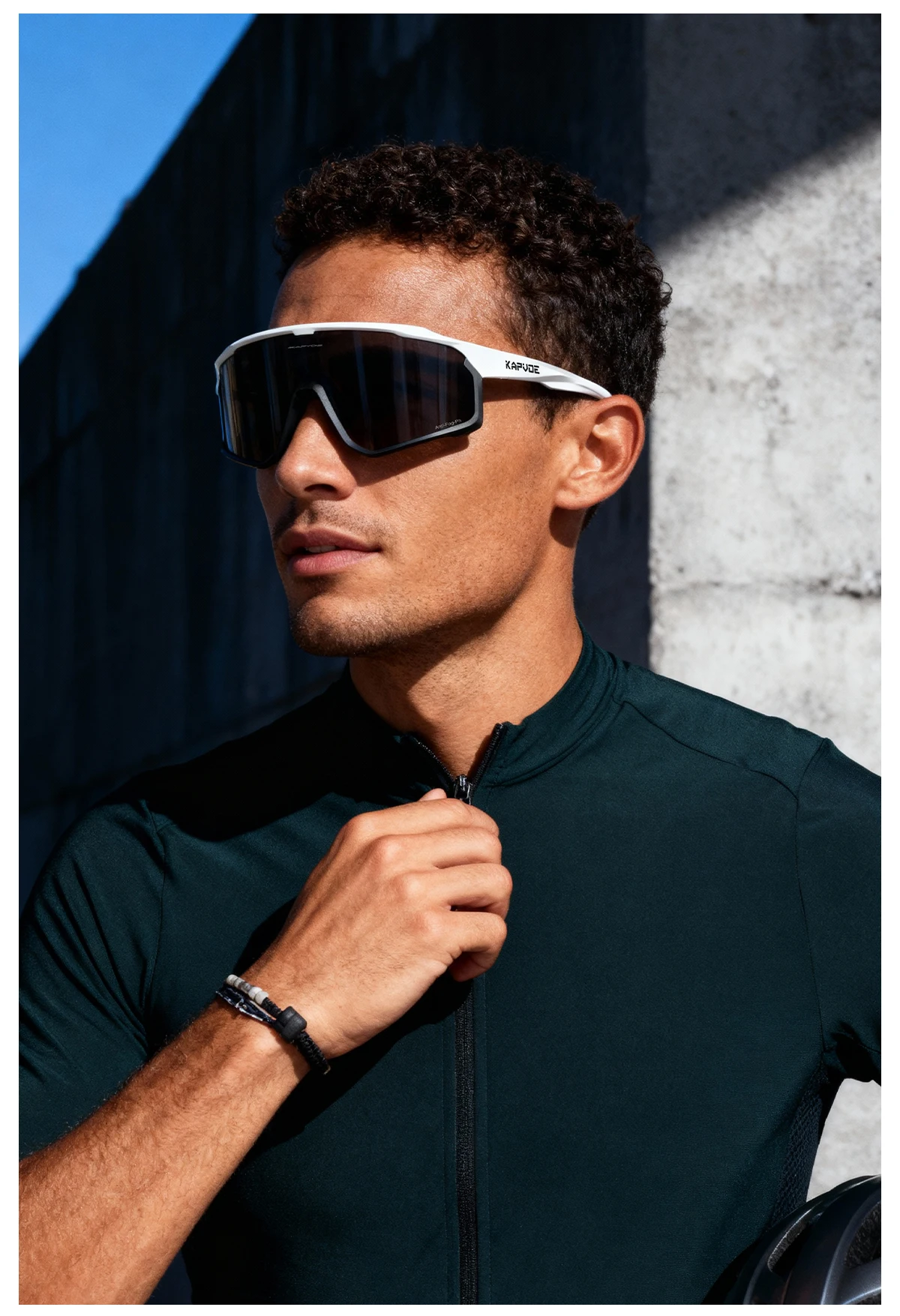 KAPVOE Anti-Beschlag Photochrome Radsport-Sonnenbrille UV400 Fahrradbrille MTB Bike Nachtfahrbrille Outdoor Sport Golf Eyewear – Detail 10