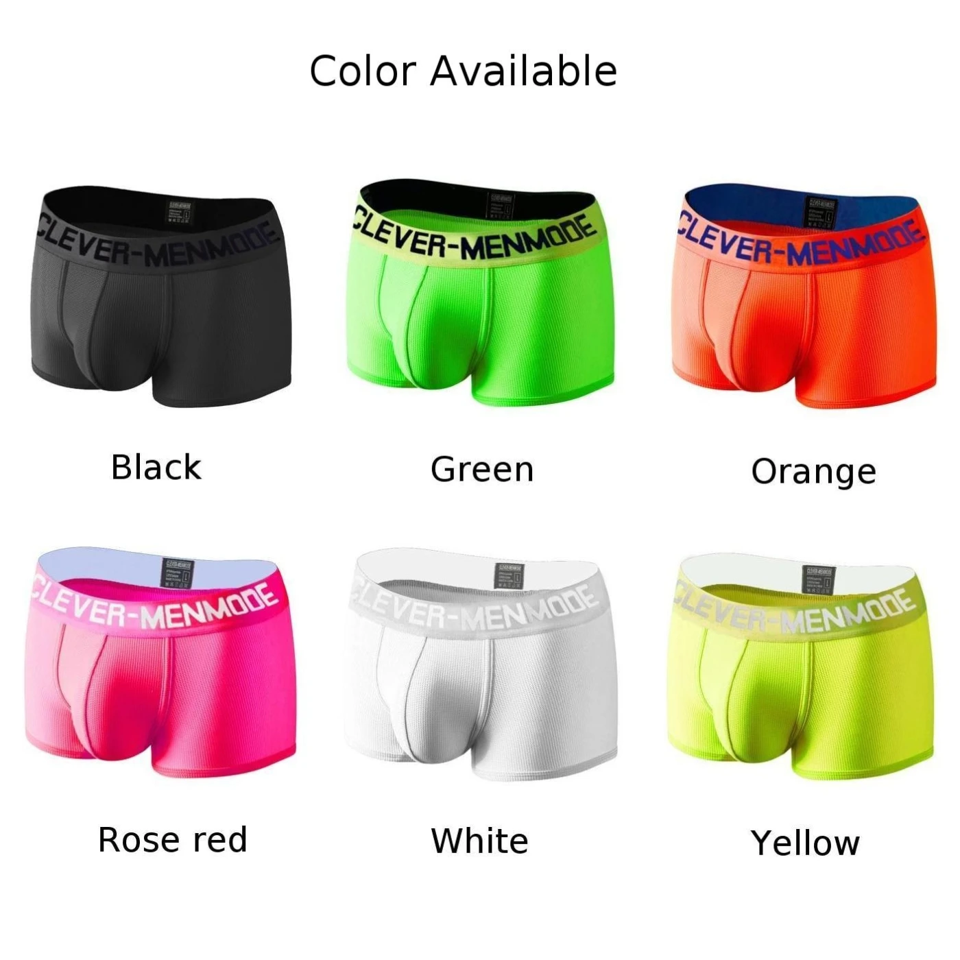 سراويل داخلية مريحة للرجال تسمح بمرور الهواء لعلامة الراحة اليومية مقاس M-2XL ملابس داخلية مسطحة البيانات #5