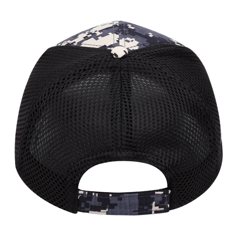 Berretti da Baseball mimetici con bandiera americana per uomo cappello a rete da uomo cappelli Snapback moda Patch rimovibili per donna berretto da