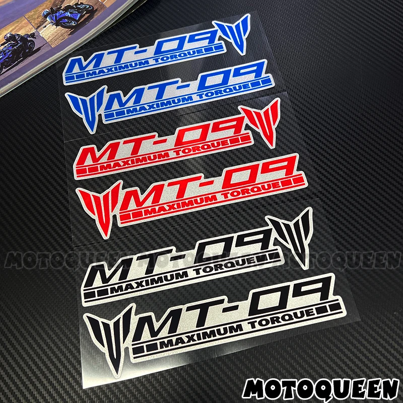 For MT 09 MT09 SP Tracer Sticker Motorcycle Fairing Body Tank Pad Side Emblem Label Logo Decoration Reflective Decals Stickers