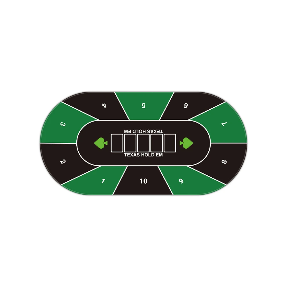 

Silent and Anti-slip Texas Hold 'em Game Mat Party Non-slip Playing Card Mat Table Mat Holiday Gift Entertainment Accessories
