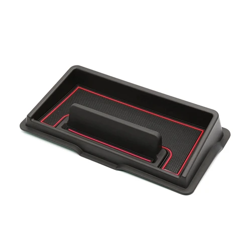 Imagen 2 del producto Caja de almacenamiento para salpicadero Interior de coche, soporte para bandeja, organizador de consolas centrales, soporte para teléfono para Suzuki Jimny 2019 2020-2025