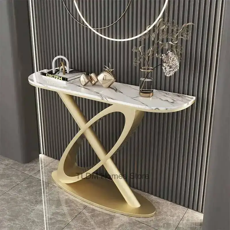 

Console for European Table Creative Living Design Room Furniture Entrance Hallway Porch Tables Against The Wall Entryway Table
