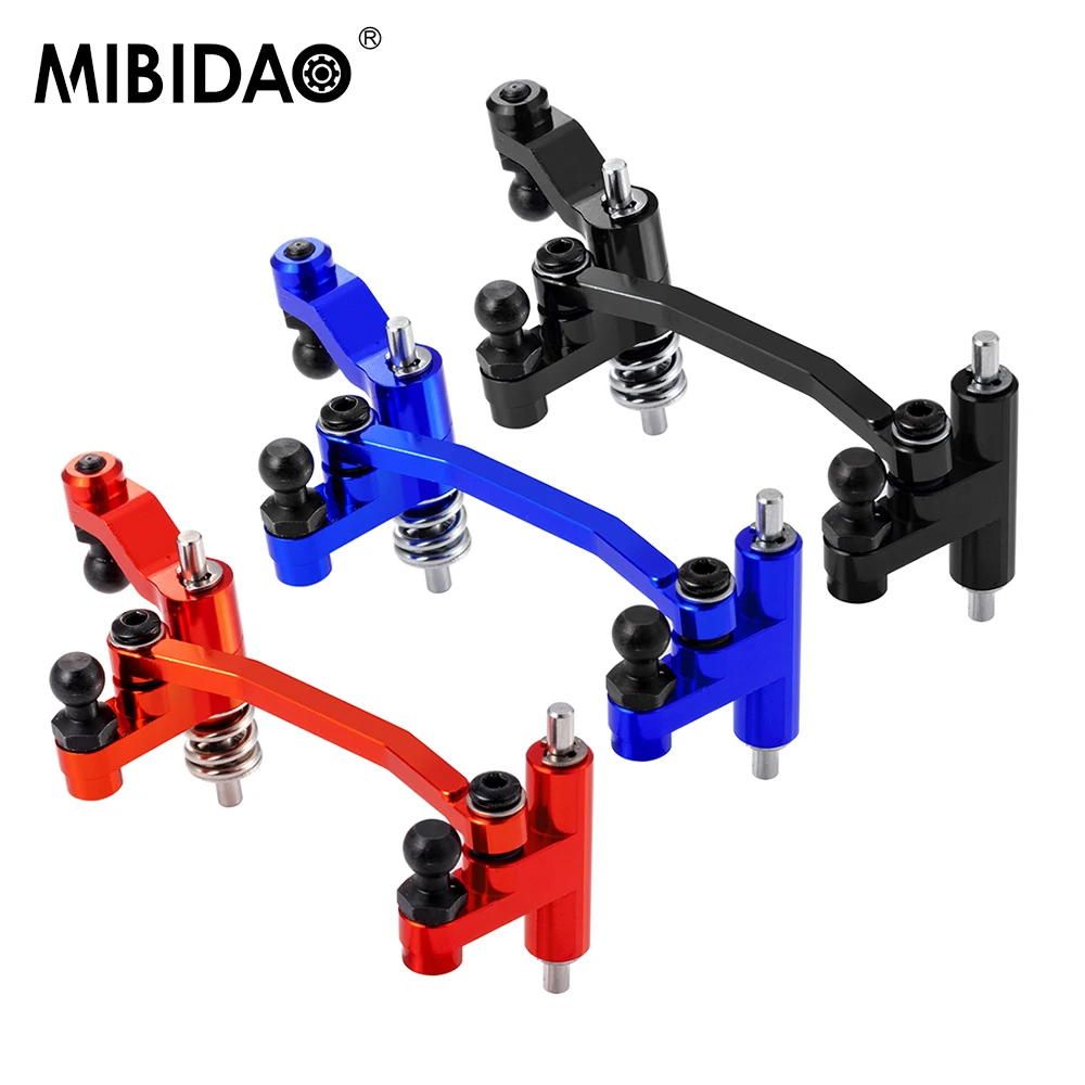 

Комплект рулевого управления MIBIDAO, регулируемый рулевой механизм в сборе для радиоуправляемых автомобилей Traxxas Latrax Teton 1/18