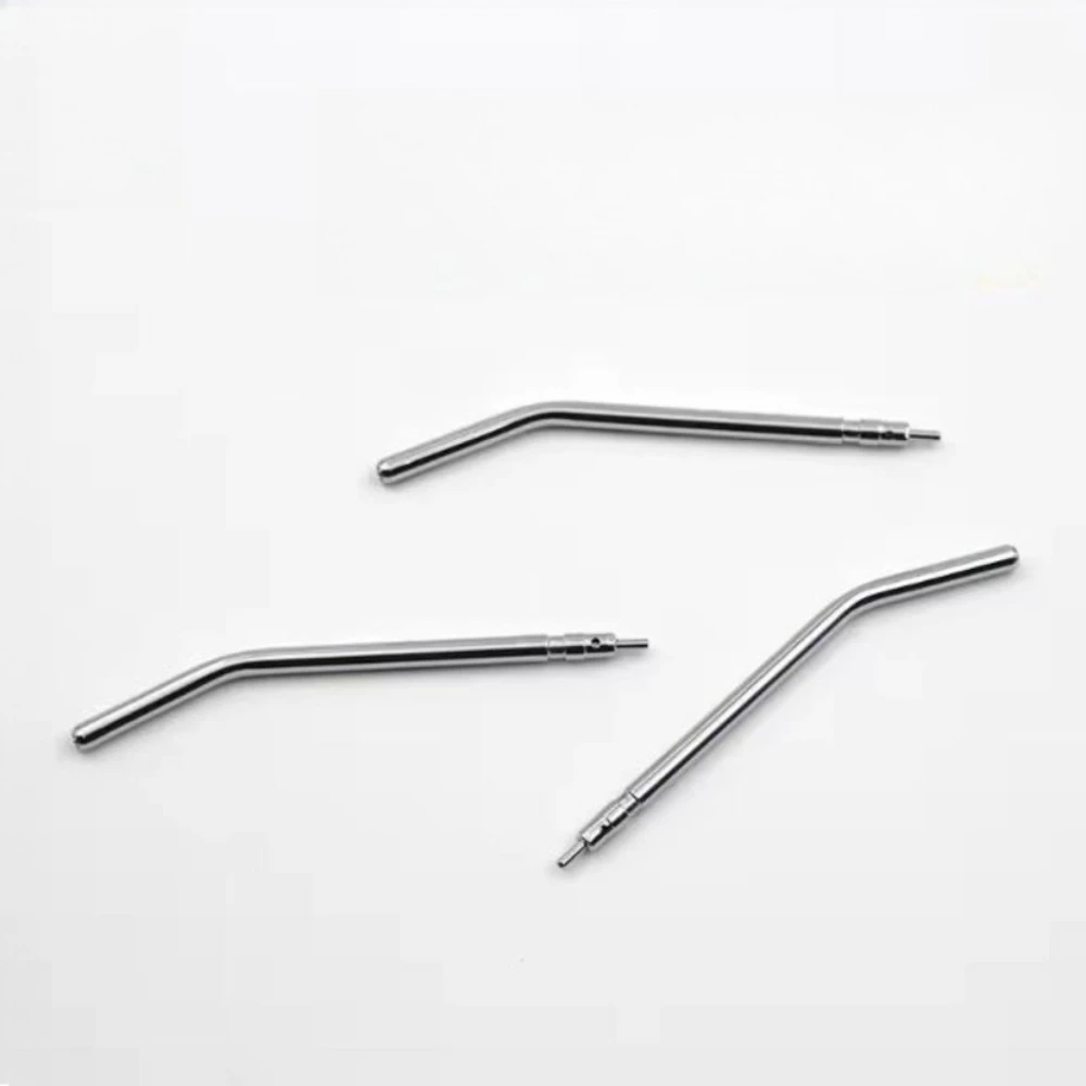 

40Pcs Dental Metal 3-Way Syringe Air Water Triple Spray Nozzles Tips Tube Dental Nozzles Tips Dentistry Lab Accessories