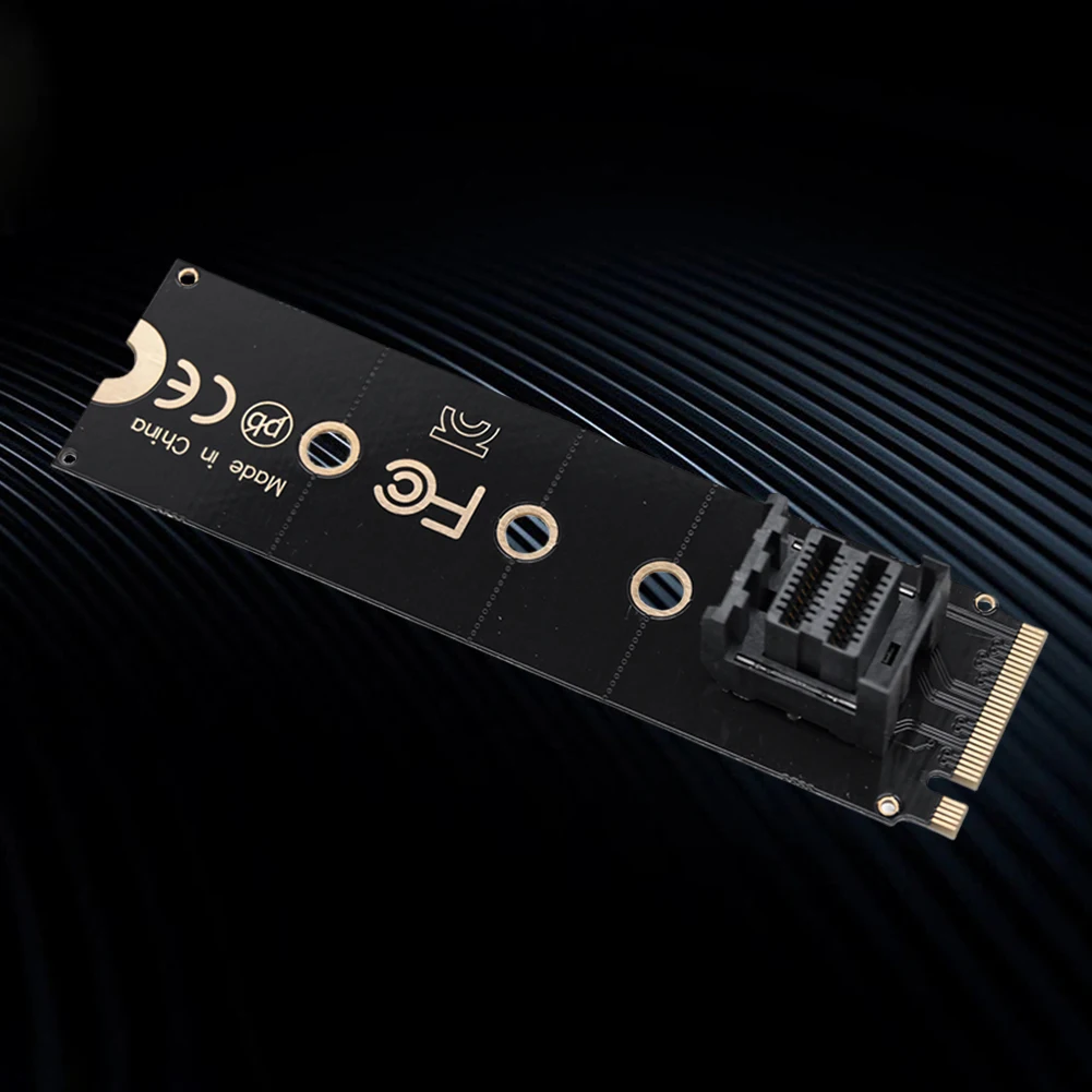 

Карта-адаптер M.2 NVME в U.2, Mkey PCIeX4, M.2 PCIe в SFF8643, поддержка SSD 2230/2242/2260/2280