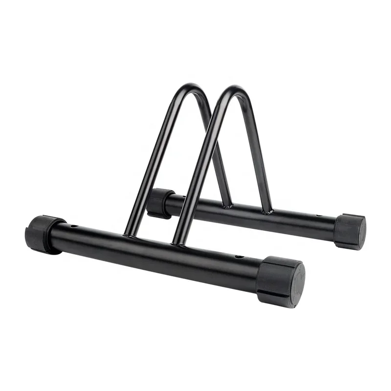 Hot Selling Style Bike Parking Stand Adjustable Bike Rack Garage Indoor/Outdoor Bicycle Floor Stand For Mountain and Road Bike