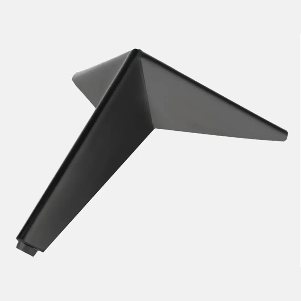Metal Furniture Legs Replacement Triangle Nightstand Storage Box Leg Anti Scratch Wear-resistant Cupboard Sofa Chair Feet