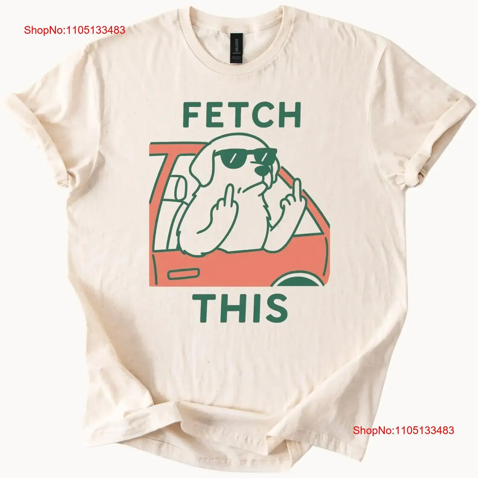 Camiseta divertida con meme de perro, ropa de diseñador transpirable lavada vintage sarcástica, genial en el coche, ligeramente unisex, versátil