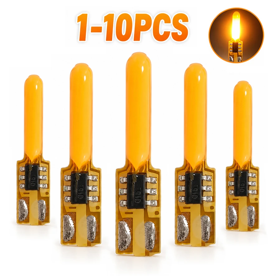 1-10PCS DC 3V Led Flash Flame Candles 1800K Edison Bulb LED Filament Retro Candle Lamp Light Bulb Christmas Birthday Party Parts