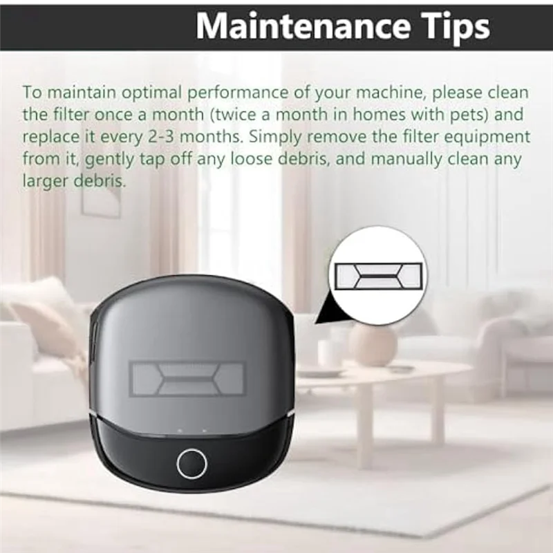 ABUL-Hepa 필터 교체 세트, Eufy Robot Vacuum Omni S1 Pro용, 진공 청소기 액세서리 부품, 8팩