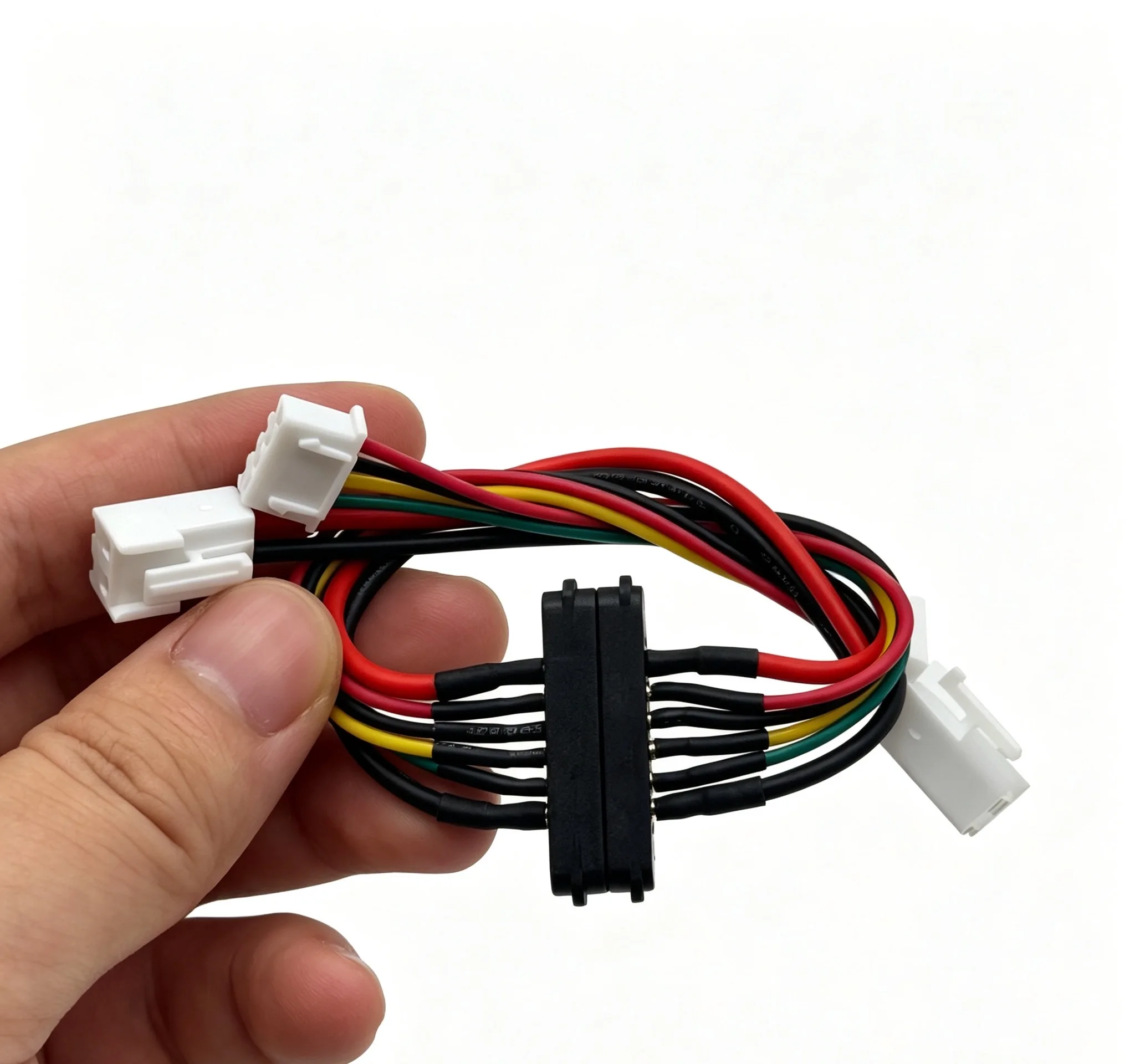 4Pair Spring Loaded Male Female 2.54MM 4.0MM Pitch 6Pole Through Holes PCB Connector 5A DC Magnetic Pogo Pin