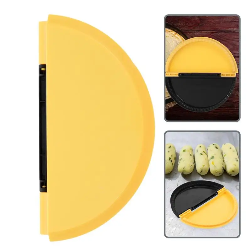 1 PC Usable Sandwich Mold Dumpling Maker Manual Tortilla Folder Squeezer Handheld Press Sealer Pasta Empanada Pp Wrapper Dough