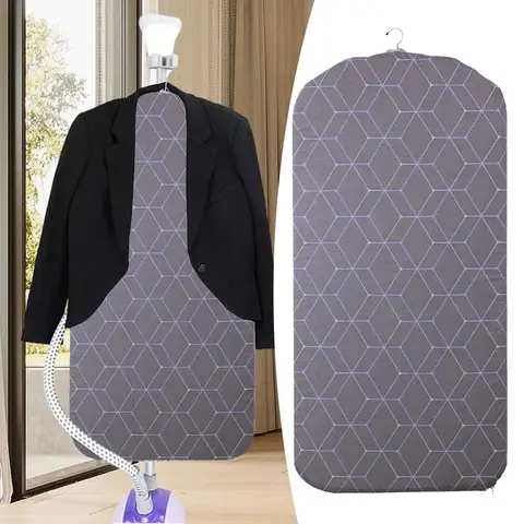 Ferro da stiro sospeso per vestiti in piedi per accessorio per cottura a vapore portatile Tappetino da stiro per appartamento da viaggio Sala da cucire Dormitorio Casa