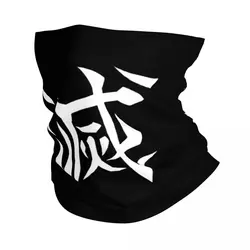 Demon Slayer Corps DESTROY Design FRONT Bandana Neck Gaiter Printed Anime Balaclavas Wrap Scarf Multi-use Cycling Running Adult