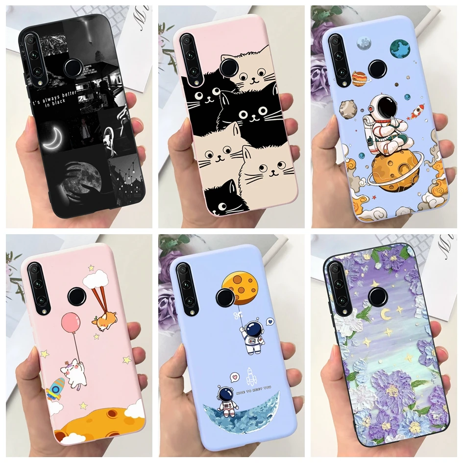 For Honor 10i HRY-LX1T Case Cute Astronaut Soft Silicone Shockproof Cover For Honor 20e 10 Lite HRY-LX2 Honor10 Lite Phone Cases