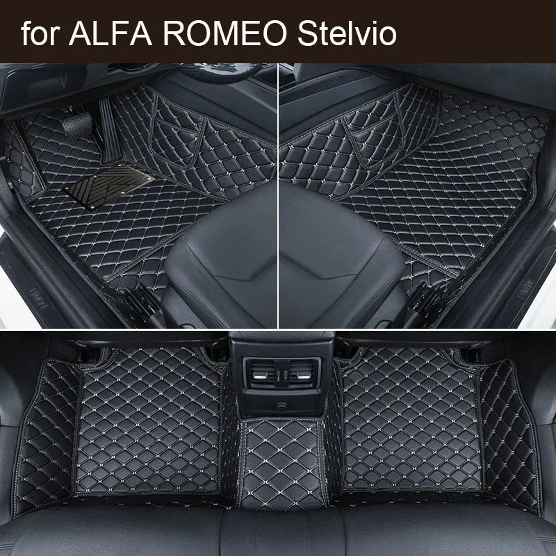 

Car Floor Mats for ALFA ROMEO Stelvio 2017-2019 Accessories Customized Auto Carpets